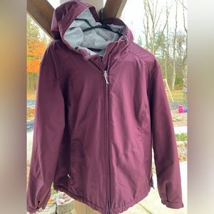 Eddie Bauer winter jacket fleece inside xl
